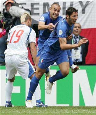 matérazzi et son capitaine