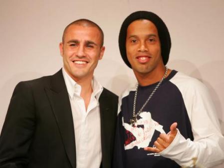 cannavaro et ronaldinho